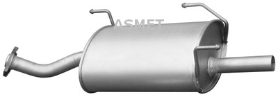 ASMET 14.046 Rear Muffler for Nissan