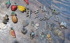 Lot of various jewlery making charms