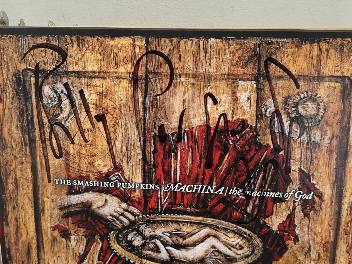 The Smashing Pumpkins Machina サイン入り Smashing Pumpkins - Machina / The Machines Of God