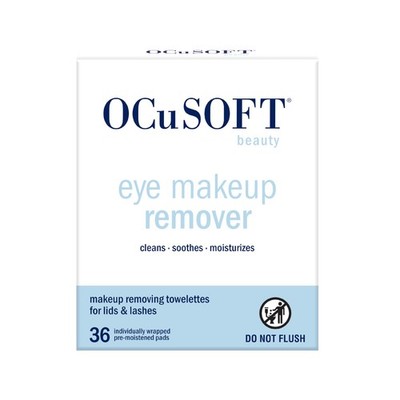 OCuSOFT Beauty Eye Makeup Remover, Individually 1 Count (Pack of 36), 11.15
