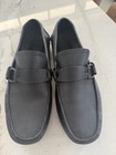Ferragamo Gancini Driver ornament Black Sz 9 eee ( Like 9.5) (photos) — photo 8