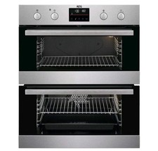 AEG DUB535060M 6000 Series Built-Under Electric Double Oven Stainless/Black  NEW