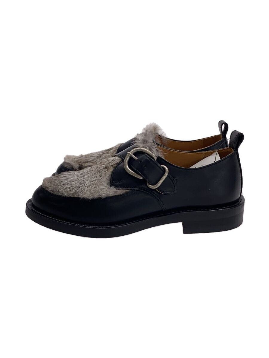 Hender Scheme Dress Shoe SINGLE MONK 4 Black FL-S-SMK Used Hender Scheme Dress Shoe SINGLE MONK 4 Black FL-S-SMK Used