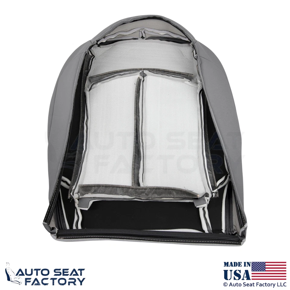 03-09 For Mercedes-Benz CLK Genuine Leather Half Prf Passenger Bottom Cover Gray - Image 2 of 4