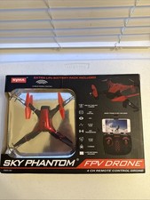 Sky Phantom FPV Drone 4 CH Remote Control Syma Extra LiPo Battery Pack New