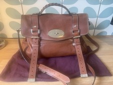 Authentic Mulberry Alexa Chestnut Brown Leather