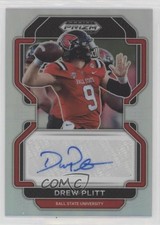 2023 Panini Prizm Draft Picks 2022 Update Silver Drew Plitt #RA-DPI Auto 0c2