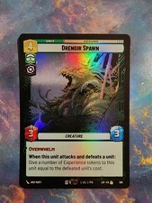 LOF 588 FOIL Drengir Spawn Star Wars Unlimited   Legends of the Force