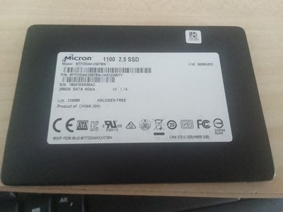Micron_1100_MTFDDAK256ZBN 256 GB ssd Festplatte