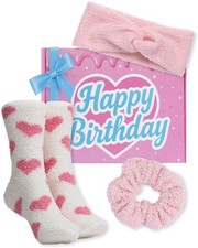 Lily England Cozy Birthday Gift for Girls - Self-Care Set Pink