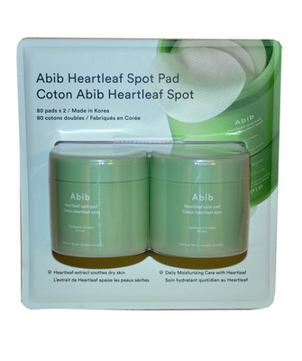 Abib Heartleaf Spot Pad 80 Pads x 2 (Total 160 Pads) - SEALED PACKAGING