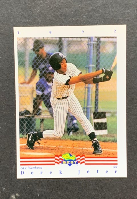 1992 Classic Best Update Derek Jeter Yankees Minor League Rookie Card RC #402 MT