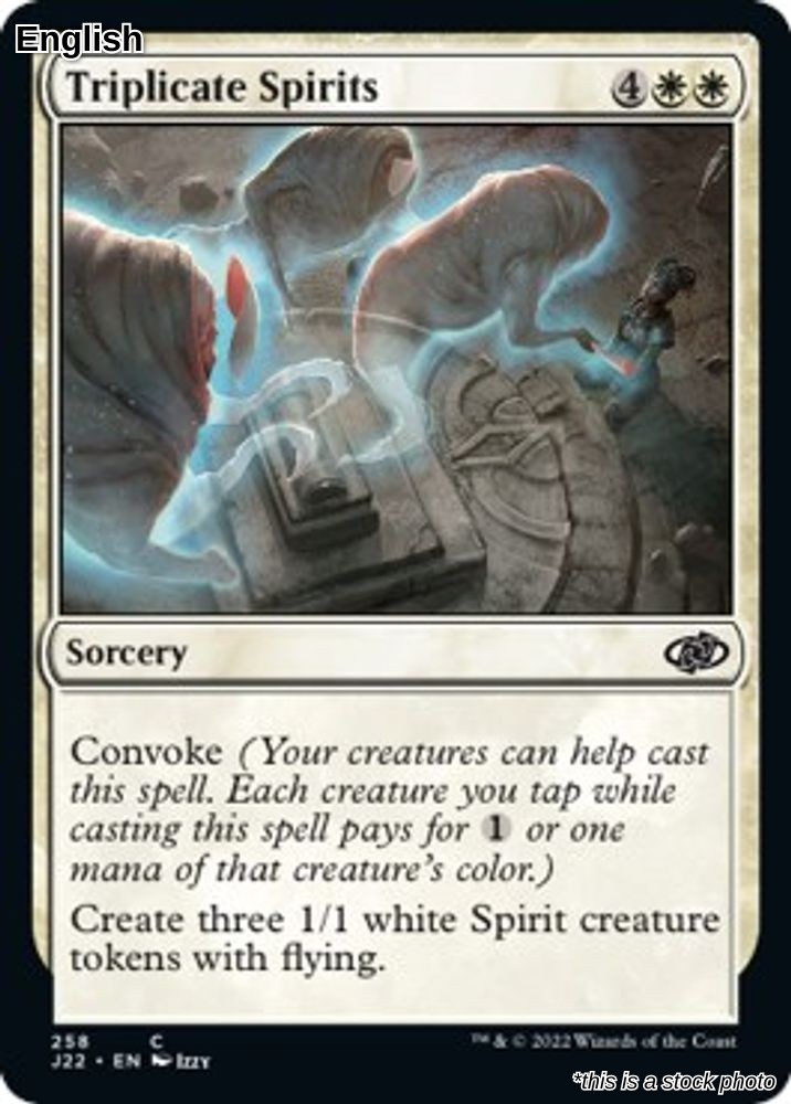 Triplicate Spirits Jumpstart 2022 258 Near Mint