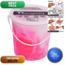 CanDo Theraputty Plus Hand Exercise Putty 5-Pound Red Soft 10-2652