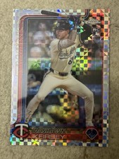 2025 Topps Chrome - DaShawn Keirsey Jr. #19 X-Fractor (RC) Minnesota Twins