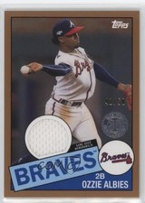 2020 Topps 1985 Baseball Relics Series 2 Gold 41/50 Ozzie Albies #85TR-OA 13iq