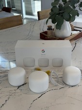 Google Nest Wifi Router and 2 Points - Snow