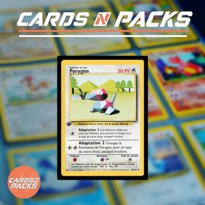 Carte Pokemon Potygon 39/102 Set de Base Edition 1 NM-Mint