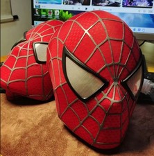 Tobey Maguire Spider-man Helmet Christmas Cosplay Costume 3D Masks Prop US NOW