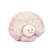 Jellycat Clam Seafood Series Plush Toy