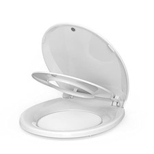 GAOMON TOILET SEAT WITH TODDLER SEAT ROUND TOILET SEAT FOR KIDS AND ADULTS