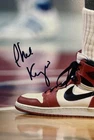 PHIL KNIGHT Autographed Glossy NIKE AIR JORDAN 8x10 w/JSA COA ~1 2 10 11 3~