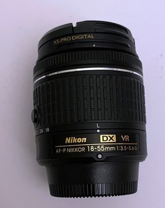 Nikon AF-P DX Nikkor 18-55mm f/3.5-5.6G VR lens