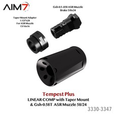 Aim7 Tempest Plus Taper Gsh-0.58-T Linear Muzzle Compensator 5/8x24