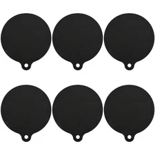 6 Pcs Induction Cooktop Mat Protector Nonslip Silicone Heat Insulation Pad3762