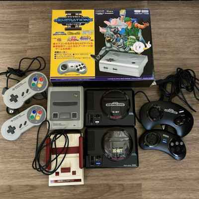 Various Video Game Consoles Bulk Sale, Nintendo Famicom Mini etc. Good ''Used''