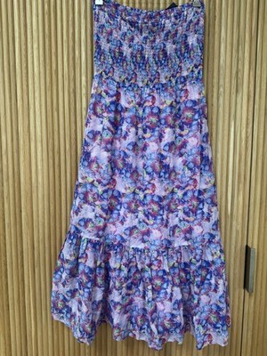 Caballero Nanita Strapless Dress Kaledescope Size M BNWT 
