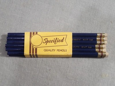 Box Of 12 Specified Pencils Unsharpened 904T Blue Quality Lead Office Writing