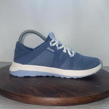Olukai Huia Women’s Shoes Size 7 Blue Mesh Sneakers 20492-VNZC Casual Comfort