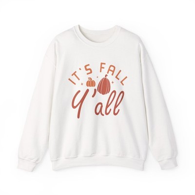 Its Fall Yall Sweatshirt | Cozy Autumn Pullover | Fall Aesthetic Sweater 
