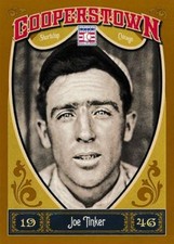 2013 Panini Cooperstown #8 Joe Tinker Chicago Cubs HOF