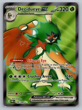 Decidueye ex POR #100/088 Ultra Rare Holo NM Pokemon