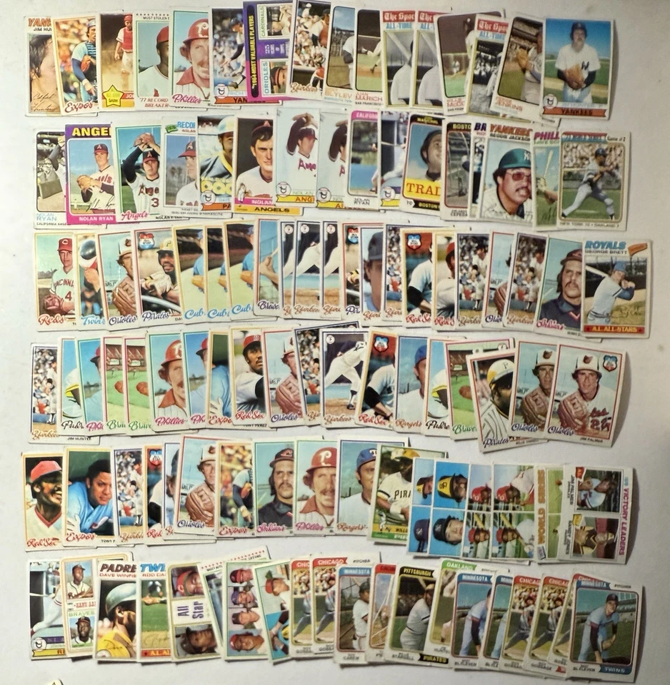 1970-1979 Topps Stars/HOF Only (400) Card lot Aaron Mays Rose Ryan Bench Munson+ - Image 2 of 4
