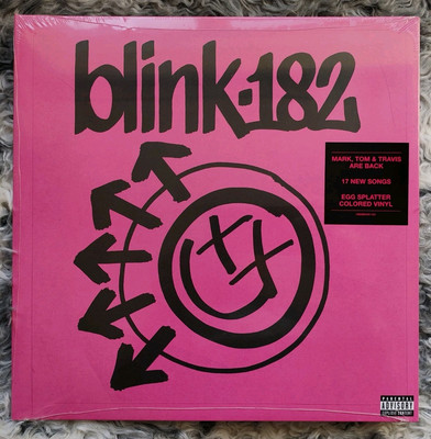 BLINK-182 One More Time LP Egg Splatter EXCLUSIVE Vinyl US 2023 Pop Punk SEALED 