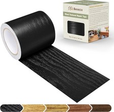 Wood Grain Repair Tape 2.4x15ft Self Adhesive Black