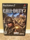 PS2:  CALL of DUTY 3 !!  Complete w/Manual