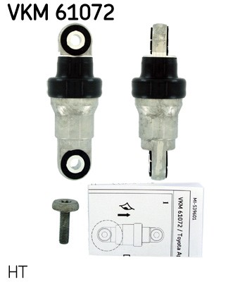 Aux Belt Tensioner fits HONDA CR-V 2.0 2014 on R20A9 Drive V-Ribbed SKF Quality