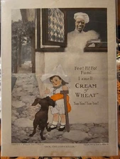 Cream Of Wheat Magazine Ad Cereal Early 1900s Vintage Food VII