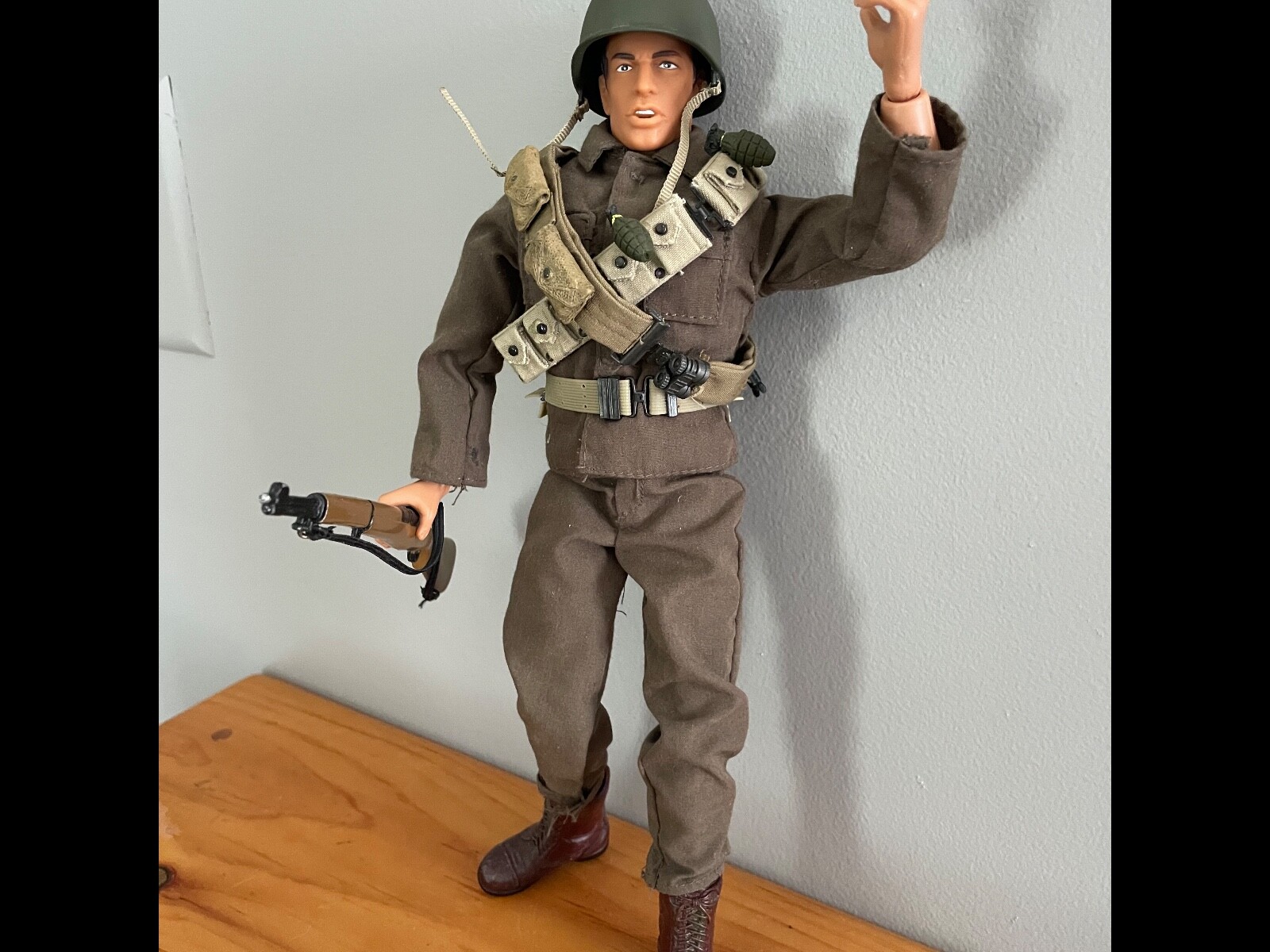 1/6th Scale World War 2 American First Infantry/Sergeant Action Figure&nbsp;