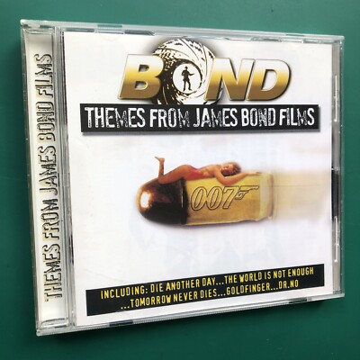 THEMES FROM JAMES BOND 007 FILMS Soundtracks CD Goldfinger Casino Royale Dr No