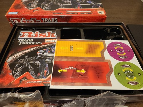 Risk - Transformers Cybertron Battle Edition Game Parker Brothers, 2007 Complete - Picture 4 of 9