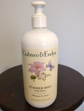 Crabtree Evelyn, SUMMER HILL Body Lotion Jumbo Pump 16.9 oz New