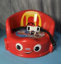 NEW Little Tikes Cozy Coupe Kid Plastic Table Chair Booster Seat  Harness Red