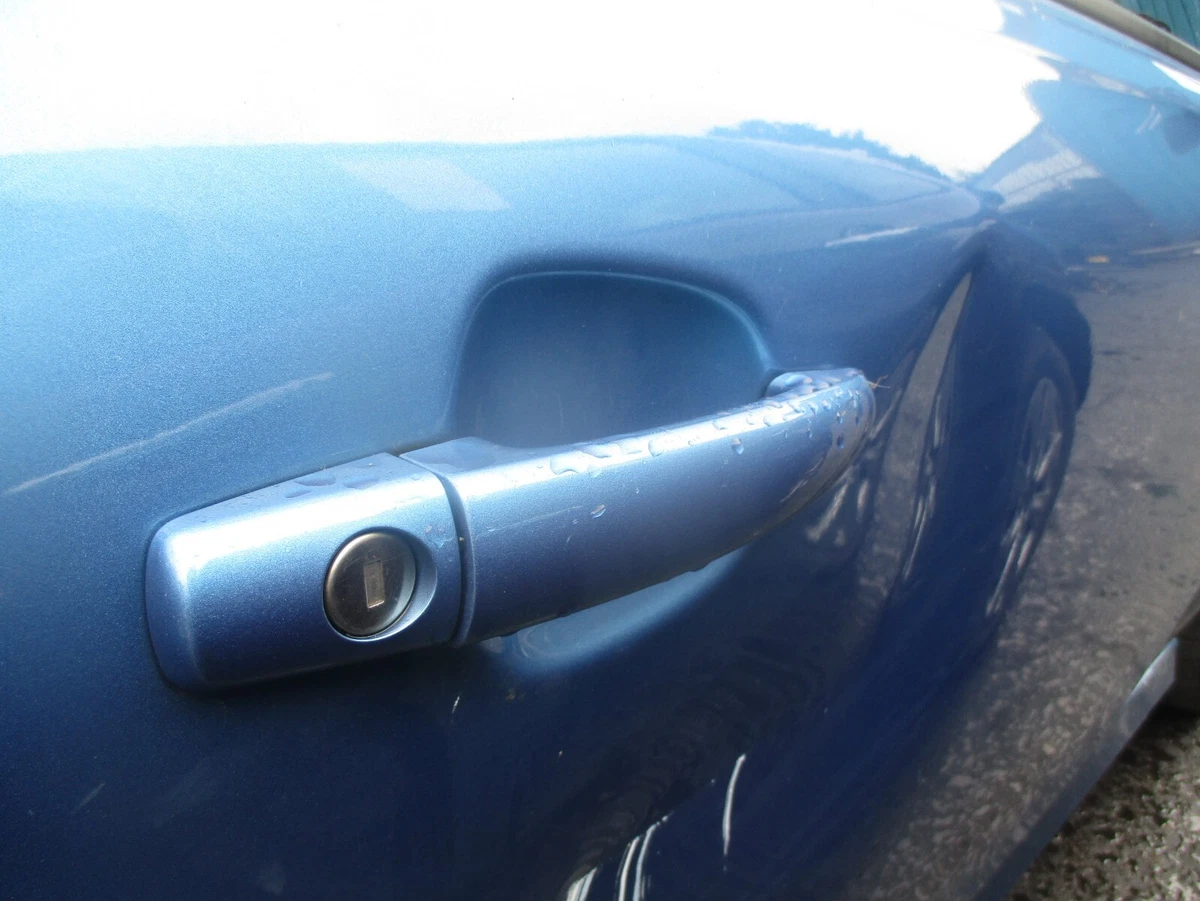 VAUXHALL CORSA E 2017 3 DOOR OS DRIVER SIDE EXTERIOR DOOR HANDLE BLUE Z22V