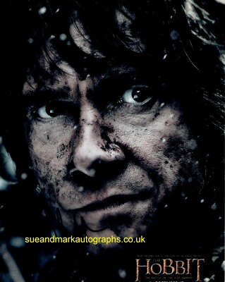 Martin Freeman Bilbo Der Hobbit Eine unerwartete Reise B Autogramm UACC RD 96