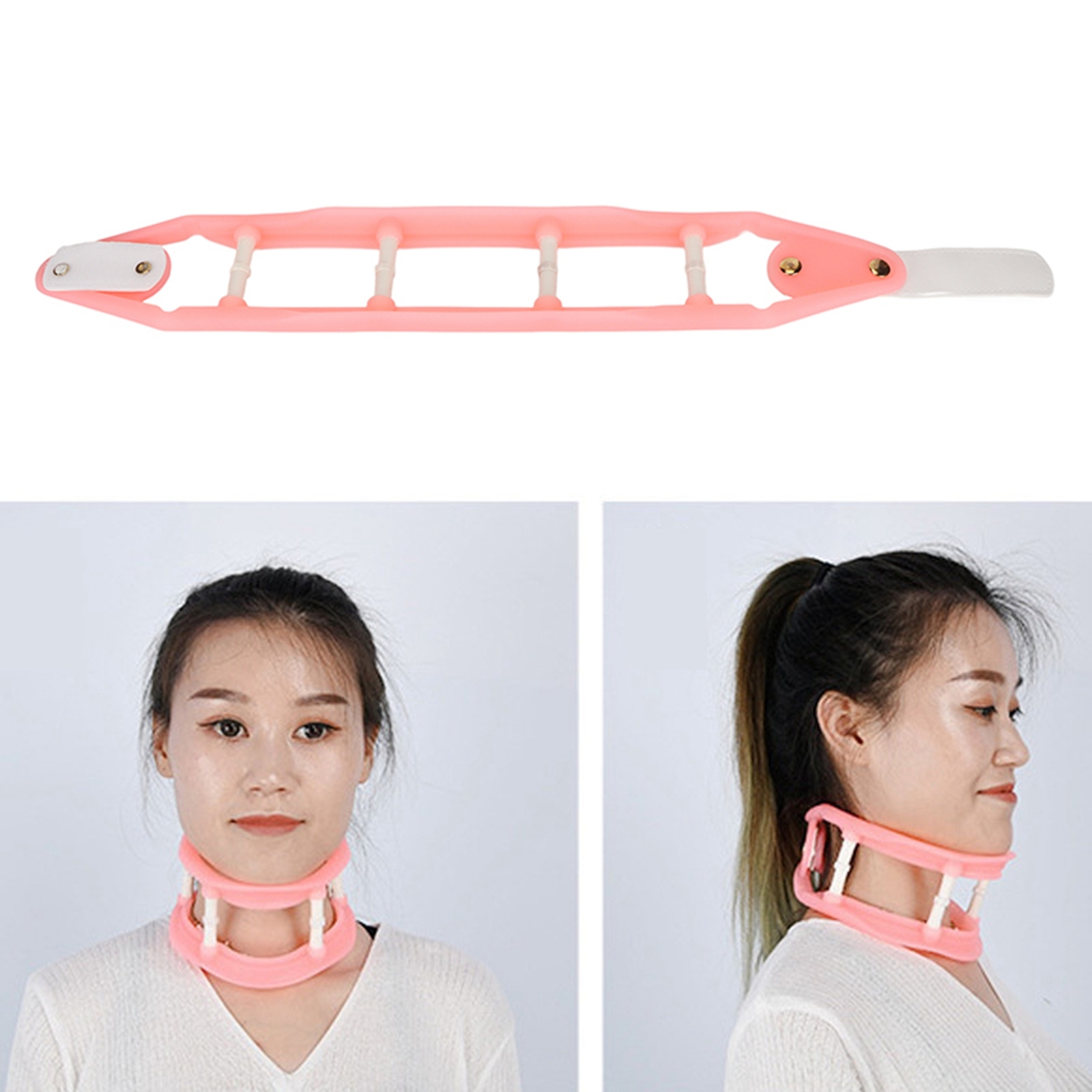 Cervical Neck Traction Device Neck Pain Posture Correction Silicone